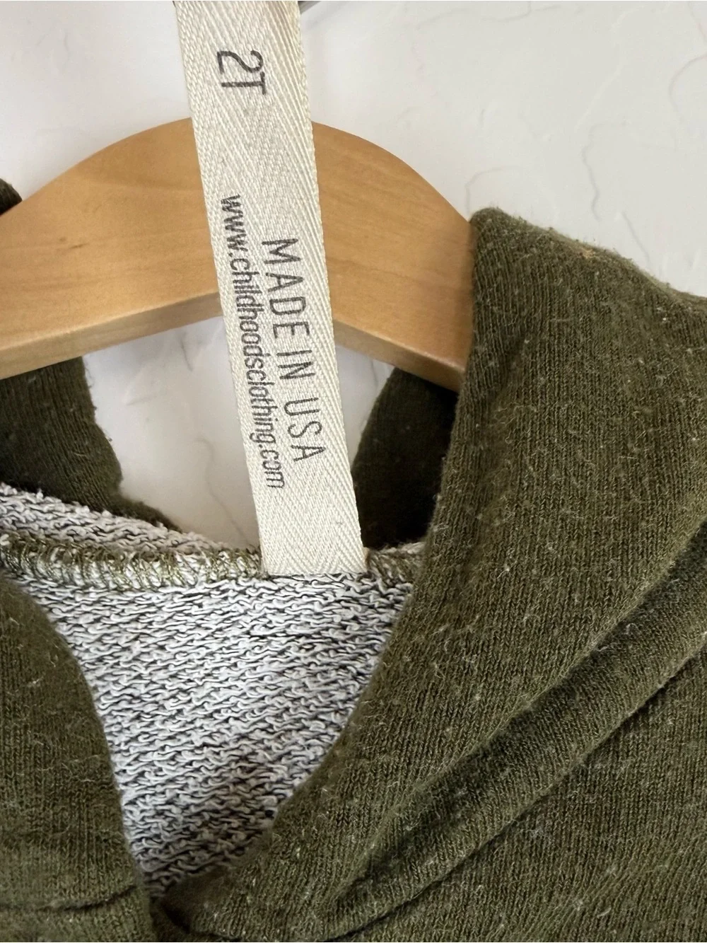 Childhoods Clothing Hooded Romper - fatigue - Picture 5 of 7
